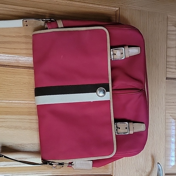 Coach messenger bag pink - Picture 1 of 9